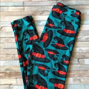 LuLaRoe Halloween Leggings OS